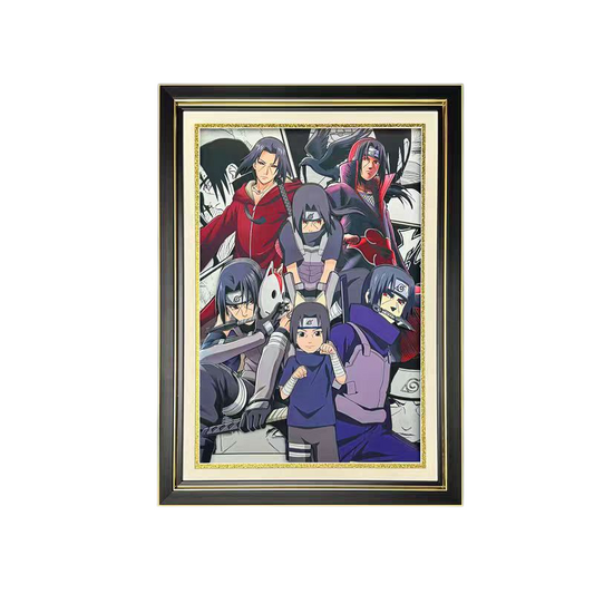 Naruto: Itachi Uchiha 3D Stereoscopic  Painting