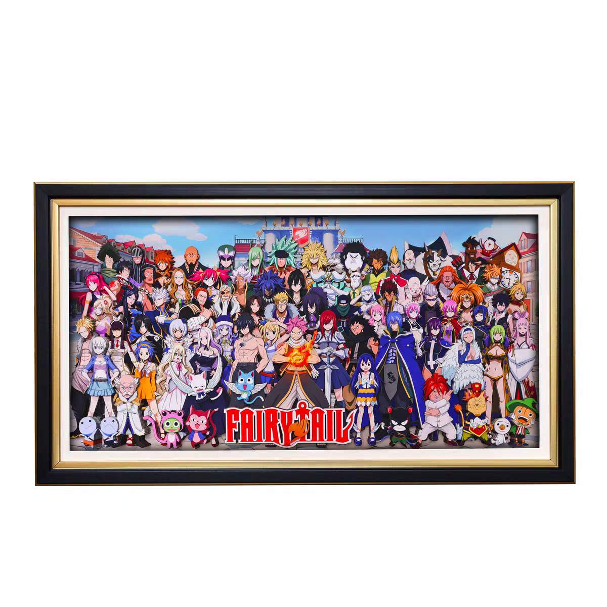 Fairy Tail 3D Stereoscopic  Painting