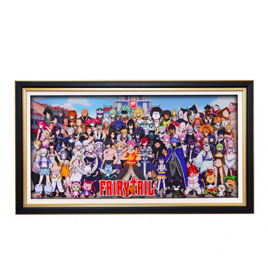Fairy Tail 3D Stereoscopic  Painting