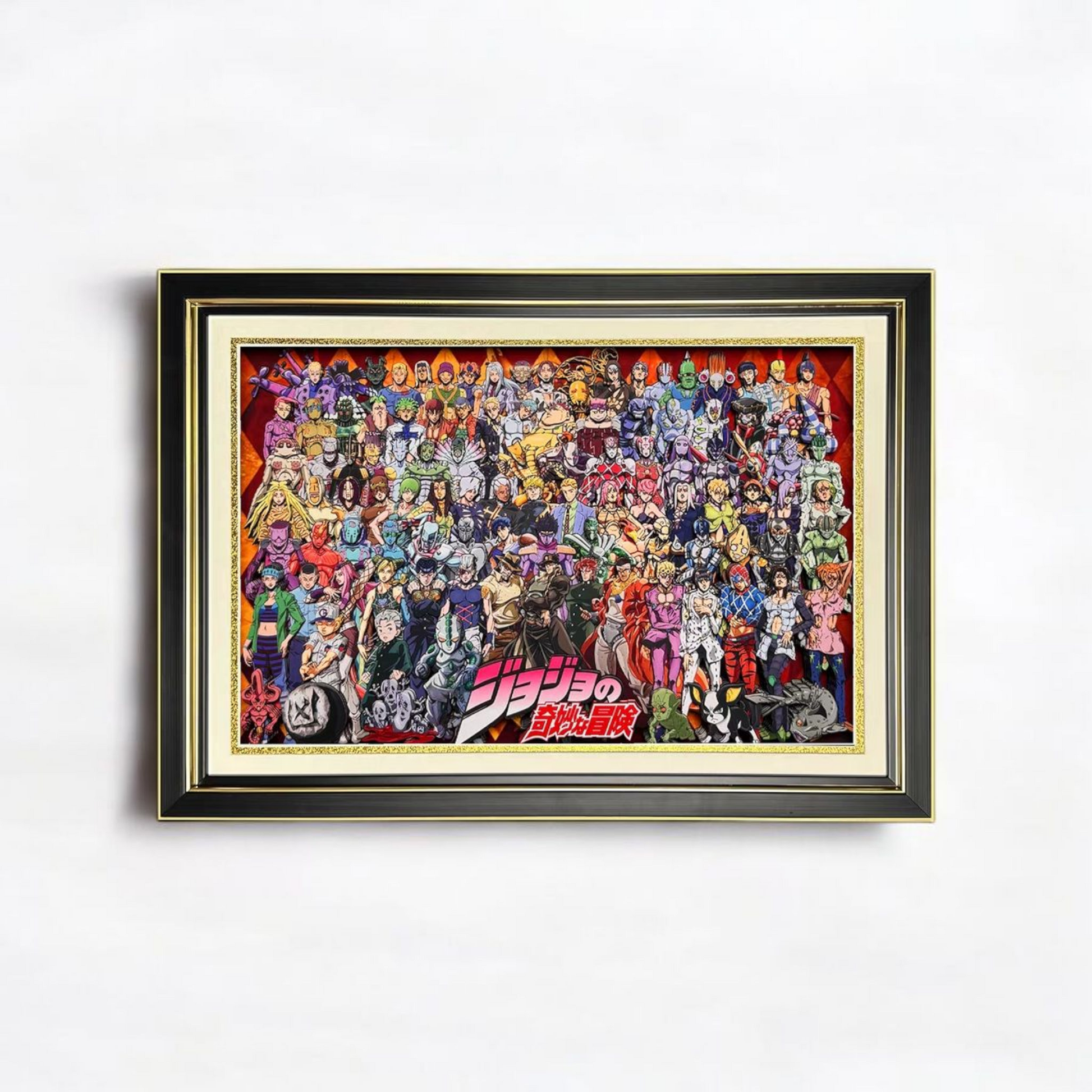 Jojo Bizzare Adventure 3D Stereoscopic Painting