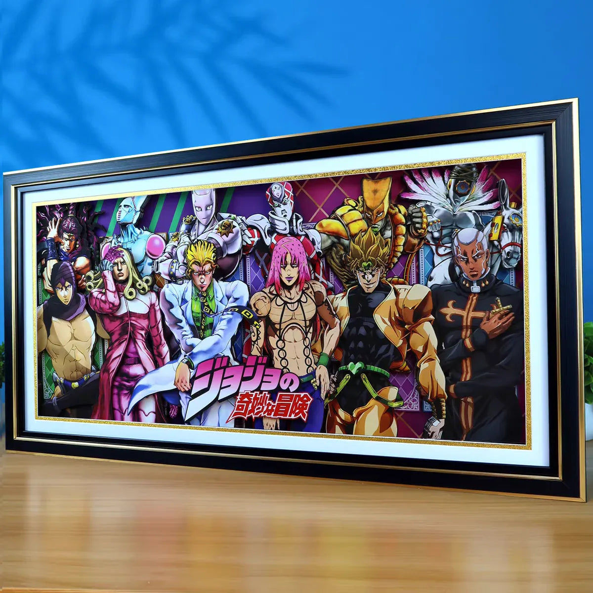Jojo's Bizzare Adventure 3D Stereoscopic Painting - Mikomarastudio