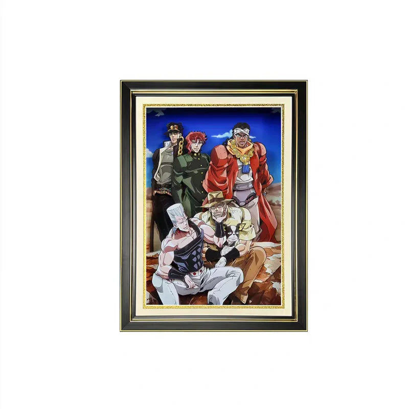 Jojo's Bizzare Adventure 3D Stereoscopic Painting - Mikomarastudio