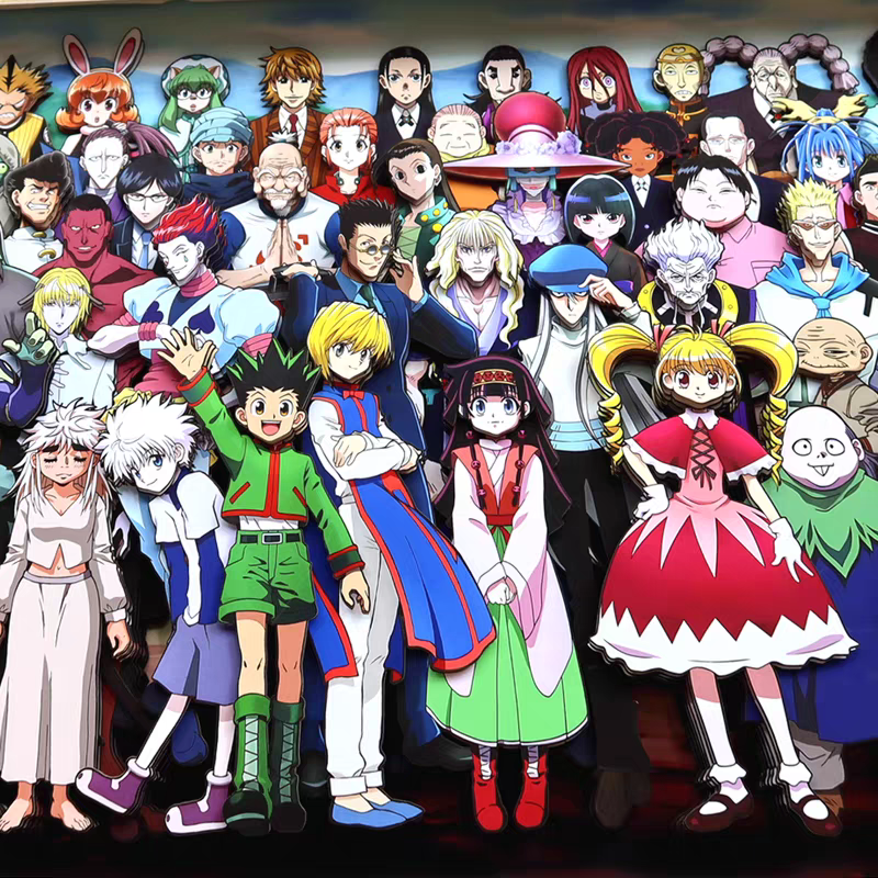 Hunter x Hunter 3D Stereoscopic Painting