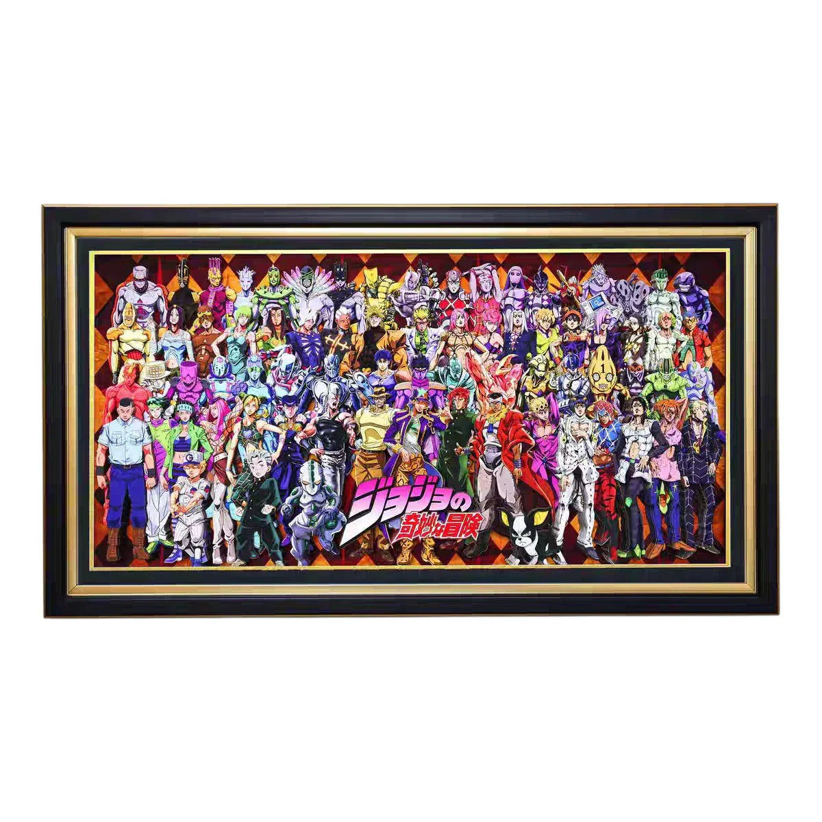 Jojo's Bizzare Adventure 3D Stereoscopic Painting - Mikomarastudio