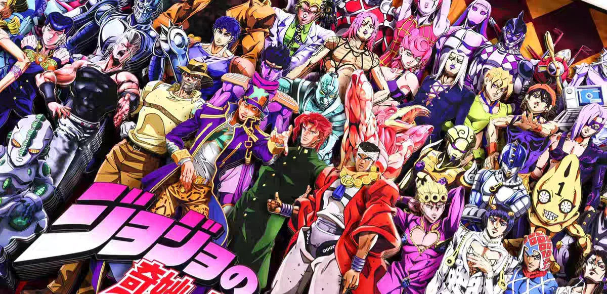 Jojo's Bizzare Adventure 3D Stereoscopic Painting - Mikomarastudio