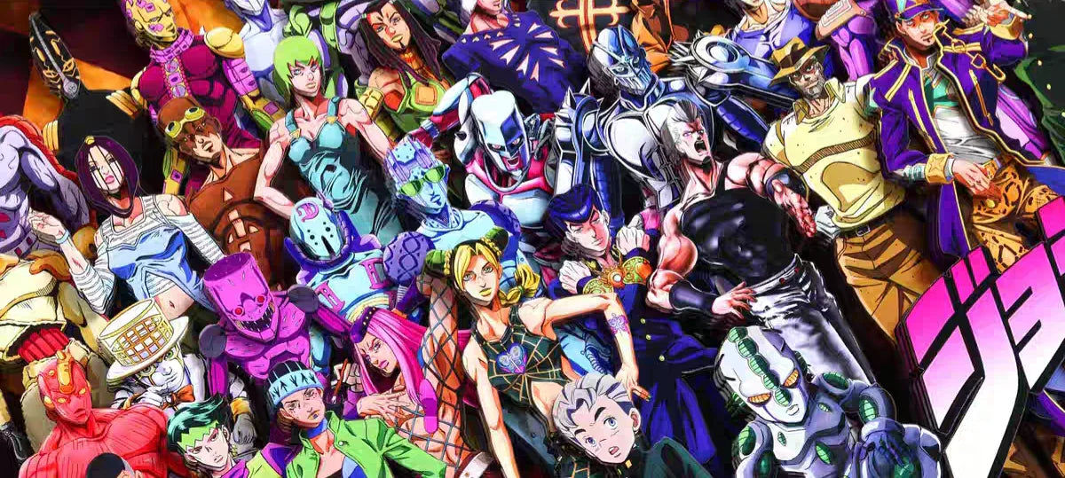 Jojo's Bizzare Adventure 3D Stereoscopic Painting - Mikomarastudio
