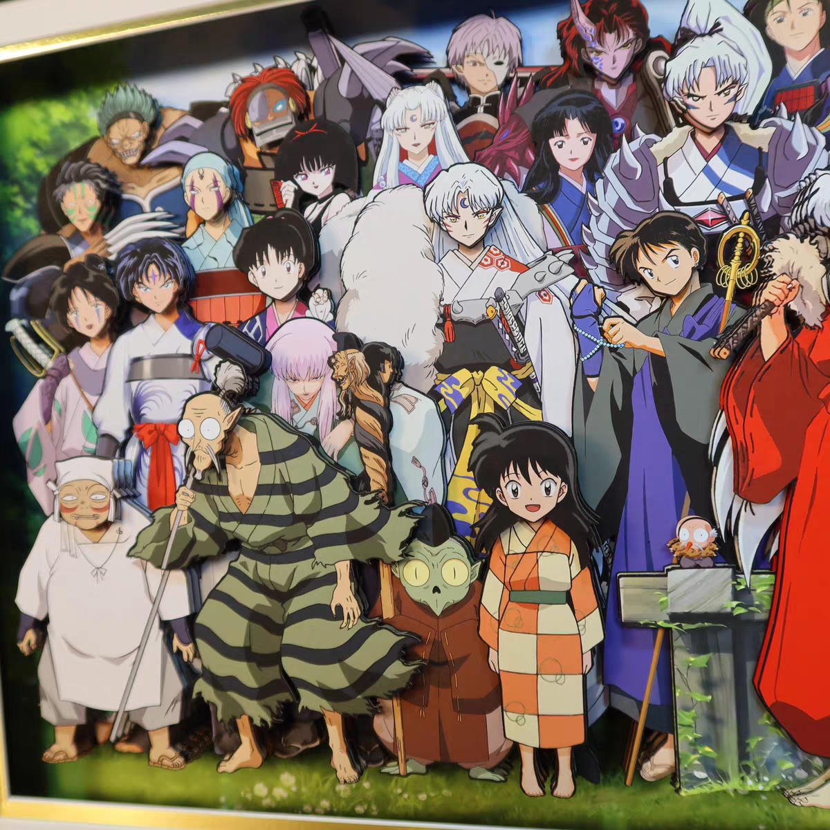 Inuyasha 3D Stereoscopic Painting
