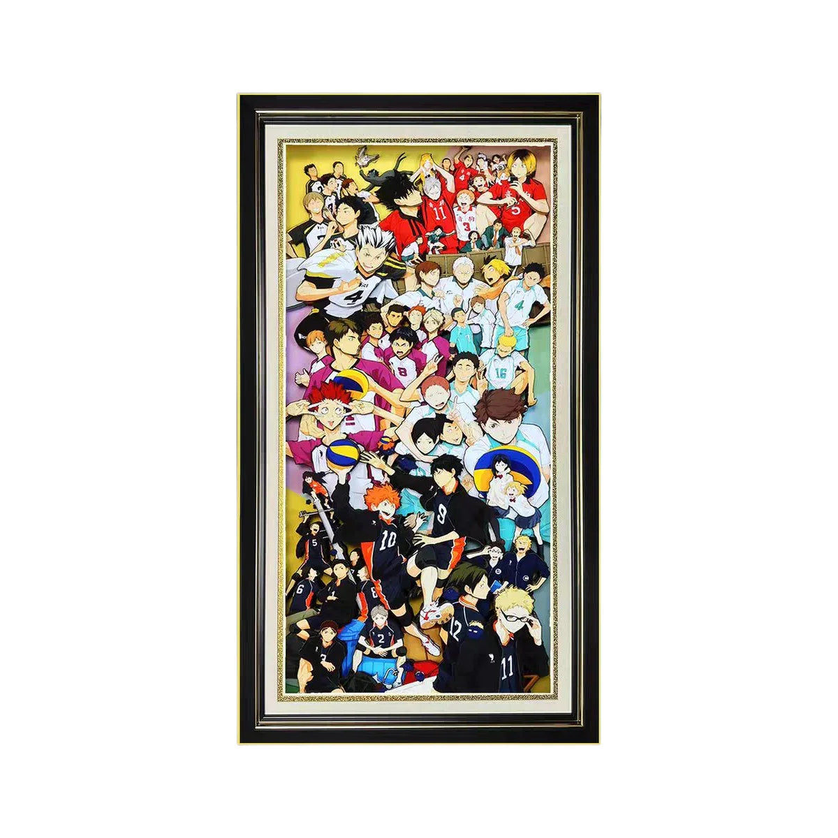 Haikyuu 3D Stereoscopic Painting - Mikomarastudio