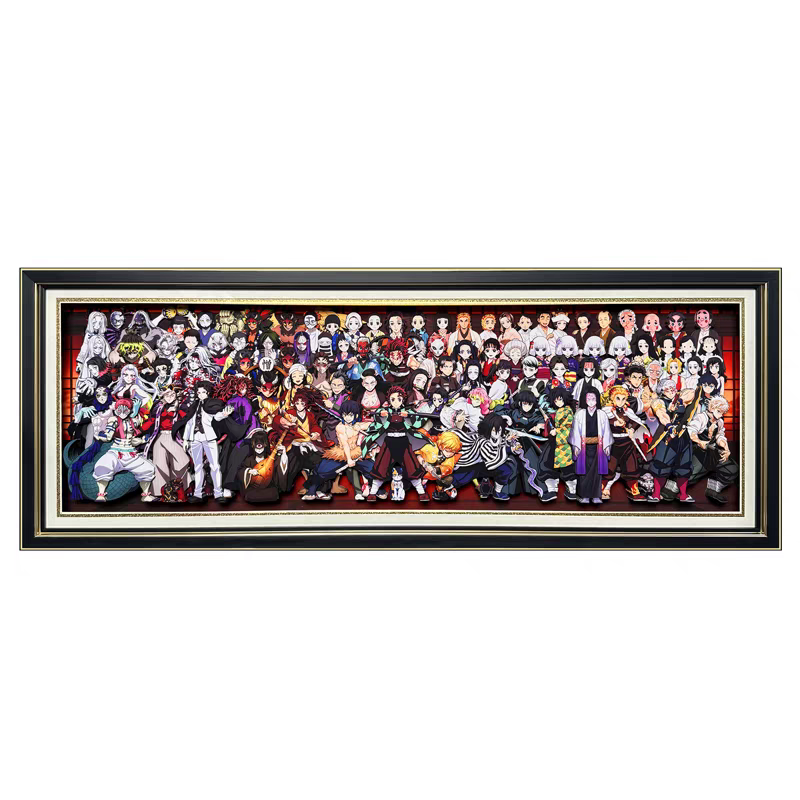Demon Slayer 3D Stereoscopic Painting