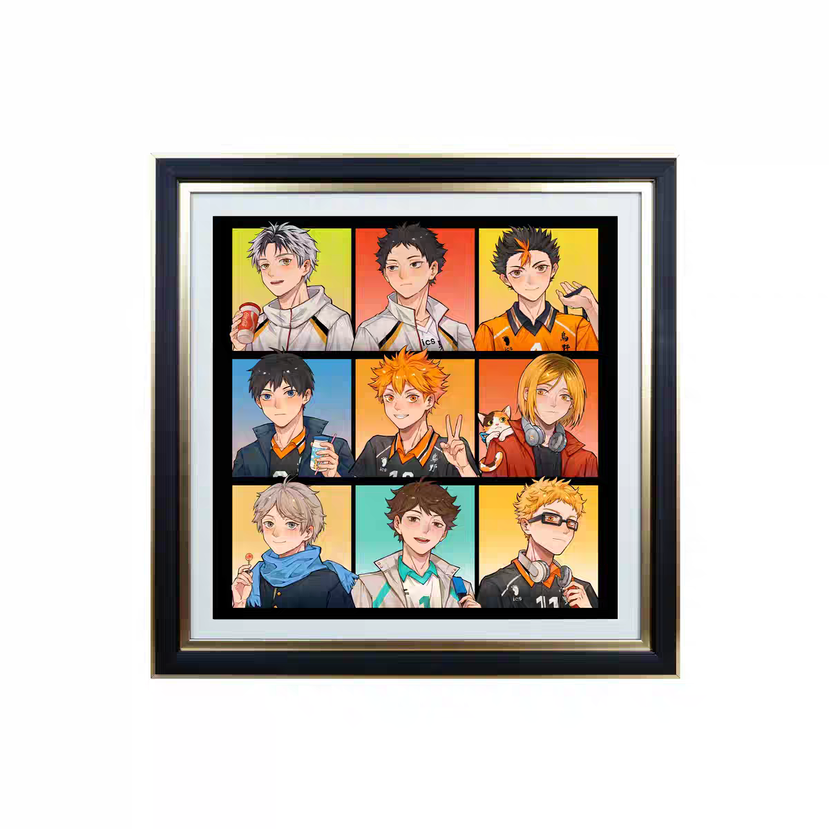 Haikyuu 3D Stereoscopic Painting