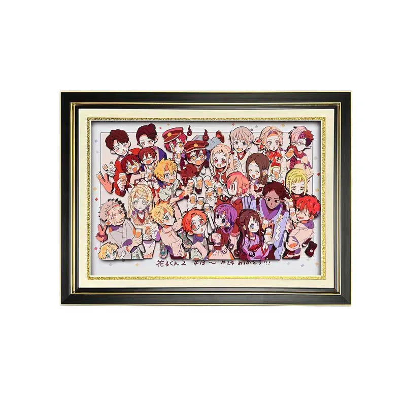 Toilet-bound Hanako-kun 3D Stereoscopic Painting - Mikomarastudio