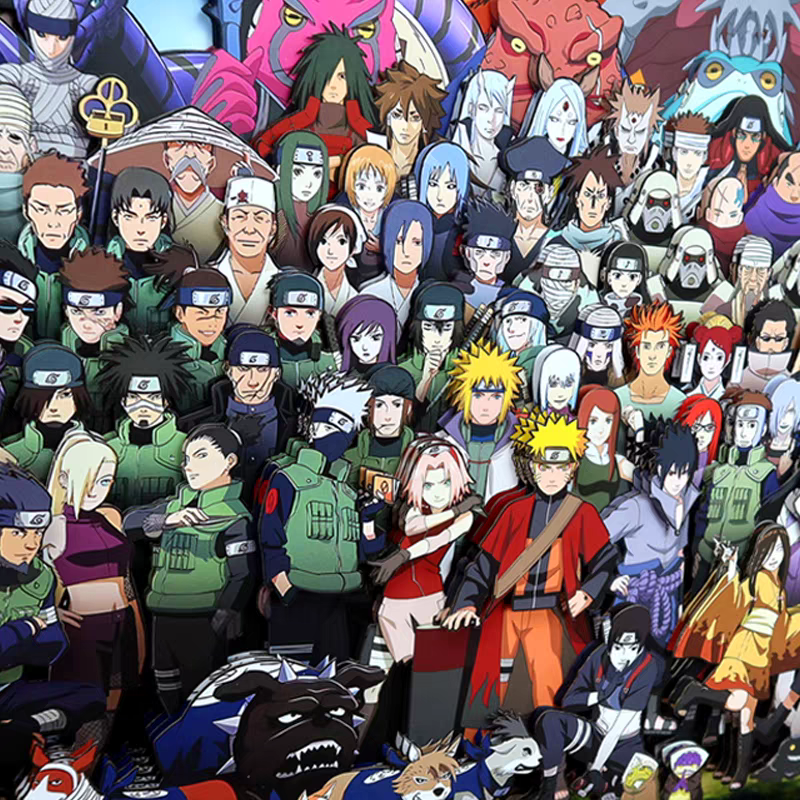 Naruto 3D Stereoscopic Painting