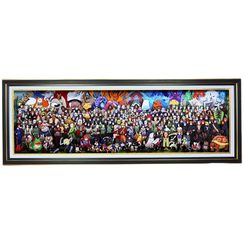 Naruto 3D Stereoscopic Painting