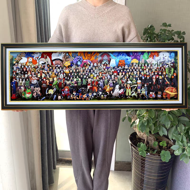 Naruto 3D Stereoscopic Painting