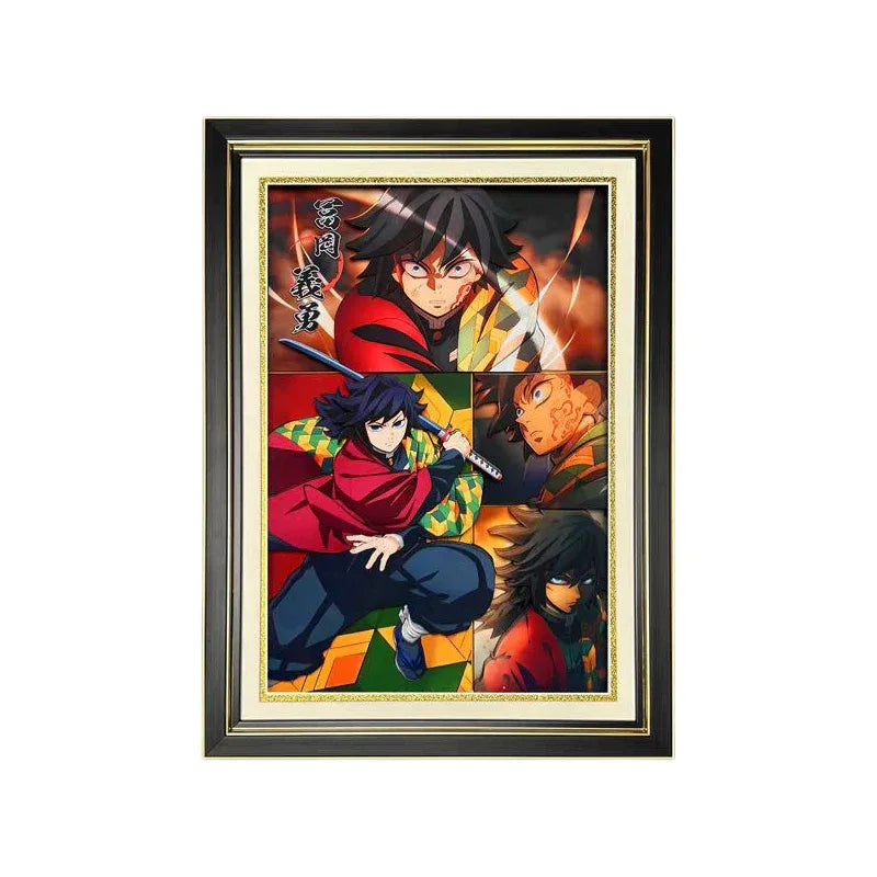 Demon Slayer: Giyu Tomioka 3D Stereoscopic Painting - Mikomarastudio