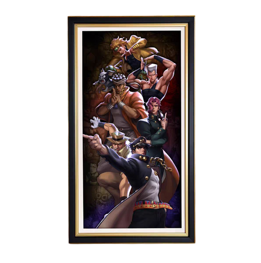 Jojo Bizzare Adventure 3D Stereoscopic Painting