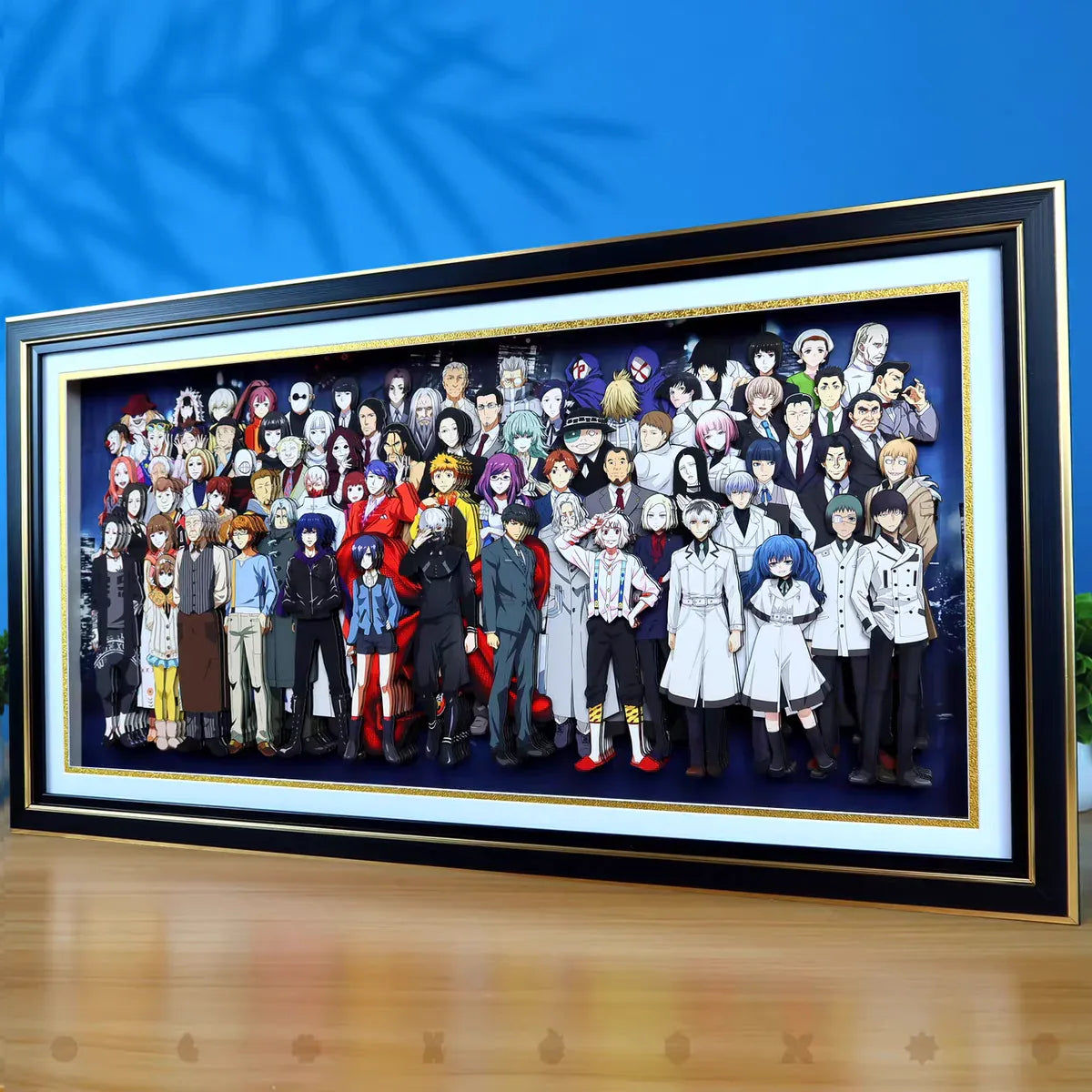 Tokyo Ghoul 3D Stereoscopic Painting - Mikomarastudio