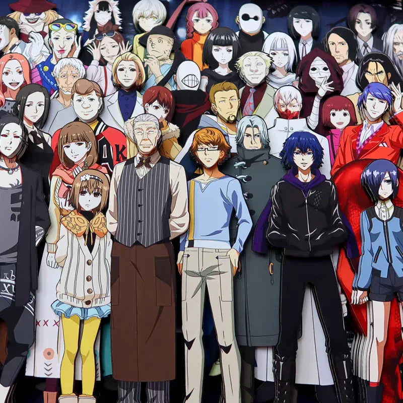 Tokyo Ghoul 3D Stereoscopic Painting - Mikomarastudio