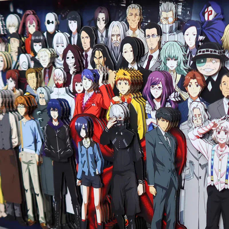 Tokyo Ghoul 3D Stereoscopic Painting - Mikomarastudio
