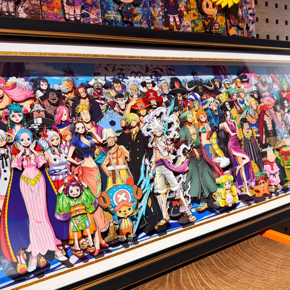 One Piece 3D Stereoscopic Painting - Mikomarastudio