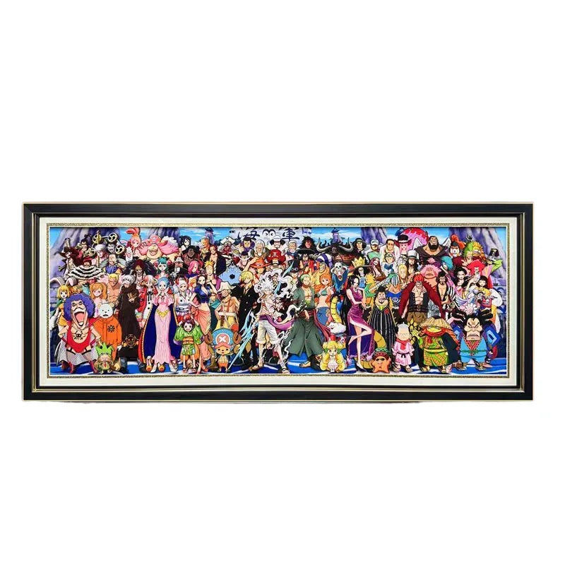 One Piece 3D Stereoscopic Painting - Mikomarastudio