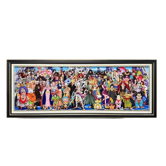 One Piece 3D Stereoscopic Painting - Mikomarastudio