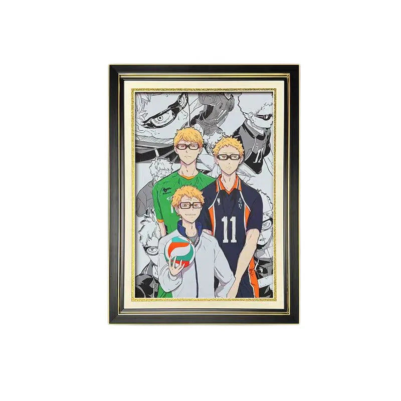 Haikyuu: Kei Tsukishima 3D Stereoscopic Painting - Mikomarastudio