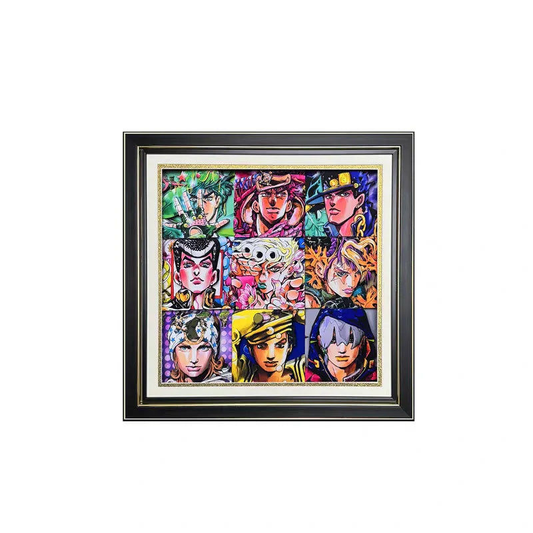 Jojo's Bizzare Adventure 3D Stereoscopic Painting - Mikomarastudio