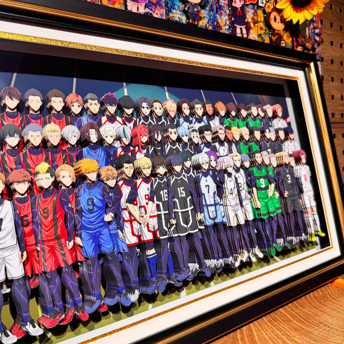 Blue Lock 3D Stereoscopic Painting - Mikomarastudio