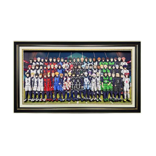 Blue Lock 3D Stereoscopic Painting - Mikomarastudio