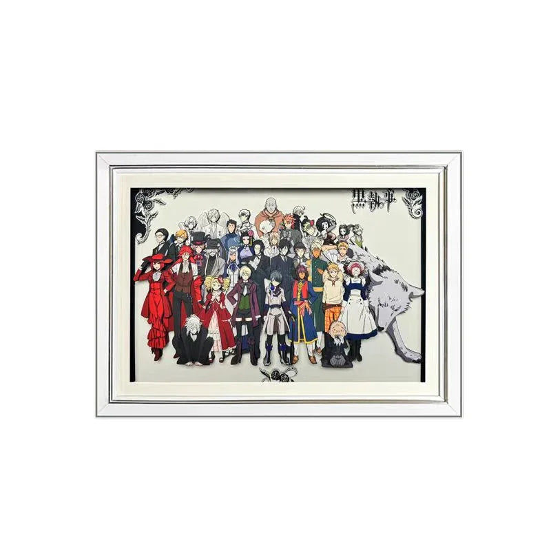 Black Butler 3D Stereoscopic Painting - Mikomarastudio
