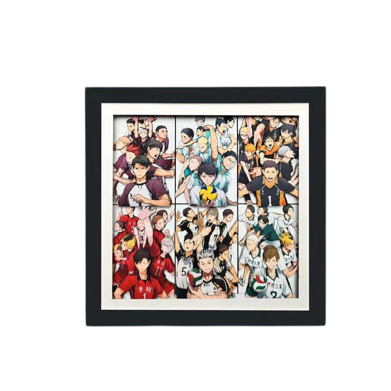 Haikyuu 3D Stereoscopic Painting - Mikomarastudio