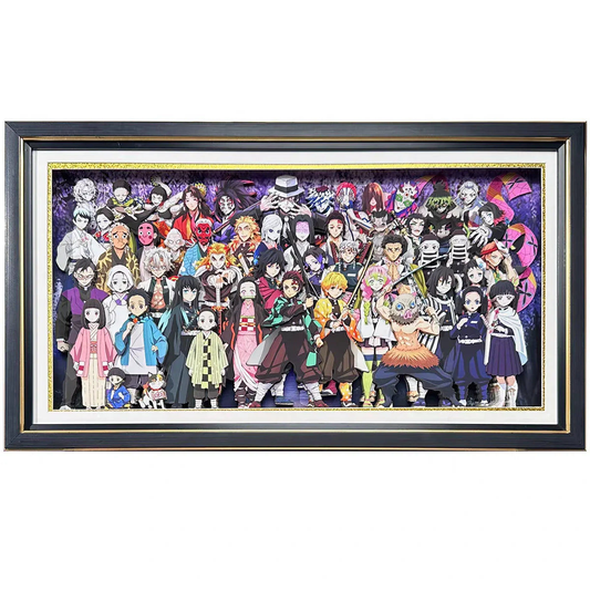 Demon Slayer 3D Stereoscopic Painting - Mikomarastudio