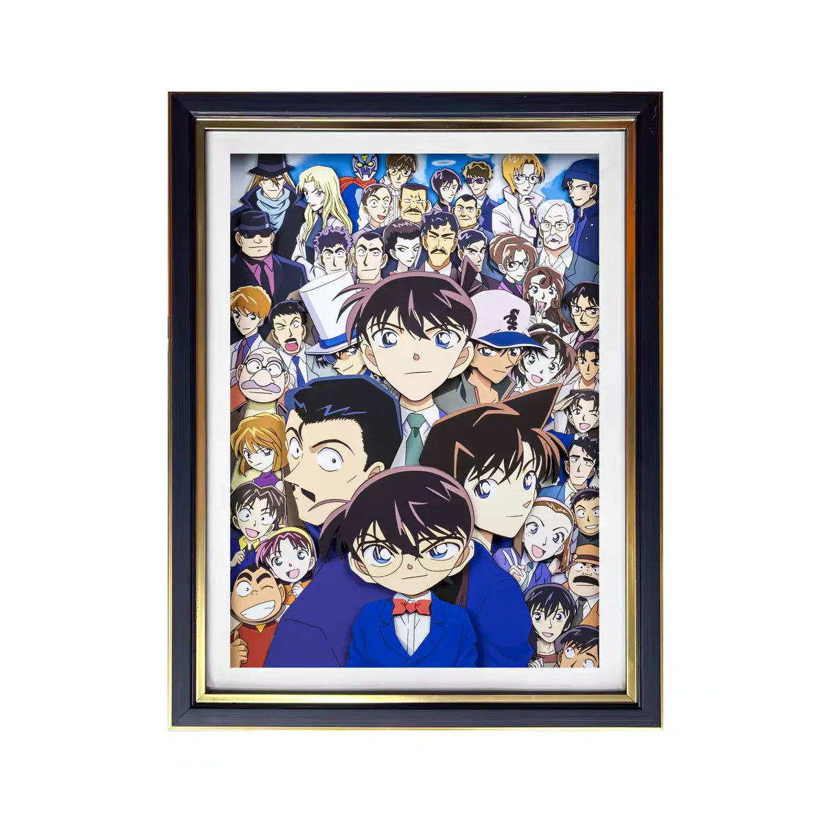 Case Closed 3D Stereoscopic Painting - Mikomarastudio