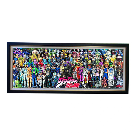 Jojo's Bizzare Adventure 3D Stereoscopic Painting - Mikomarastudio