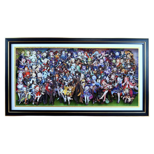 Genshin Impact 3D Stereoscopic Painting - Mikomarastudio