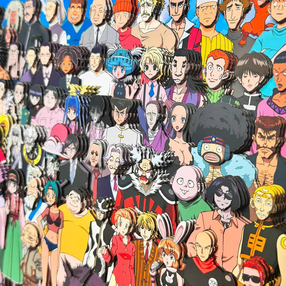 Hunter x Hunter 3D Stereoscopic Painting - Mikomarastudio