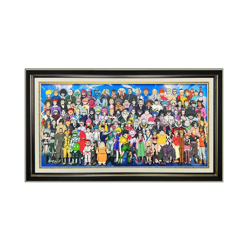 Hunter x Hunter 3D Stereoscopic Painting - Mikomarastudio