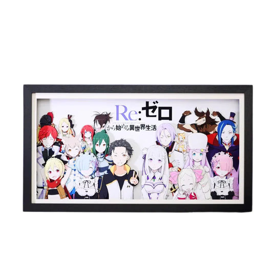 Re:Zero − Starting Life in Another World 3D Stereoscopic Painting - Mikomarastudio