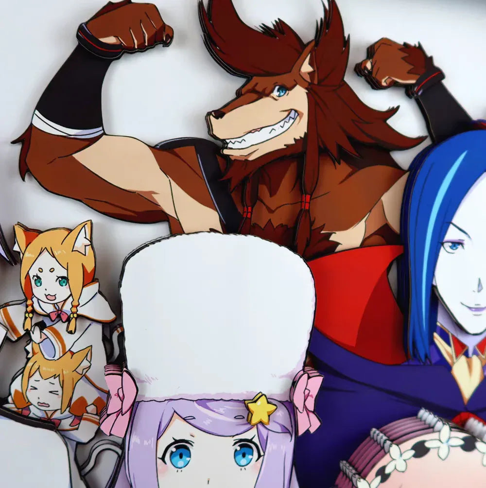Re:Zero − Starting Life in Another World 3D Stereoscopic Painting - Mikomarastudio