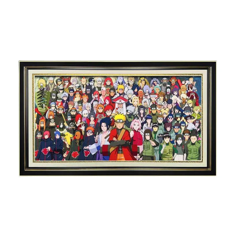 Naruto 3D Stereoscopic Painting - Mikomarastudio