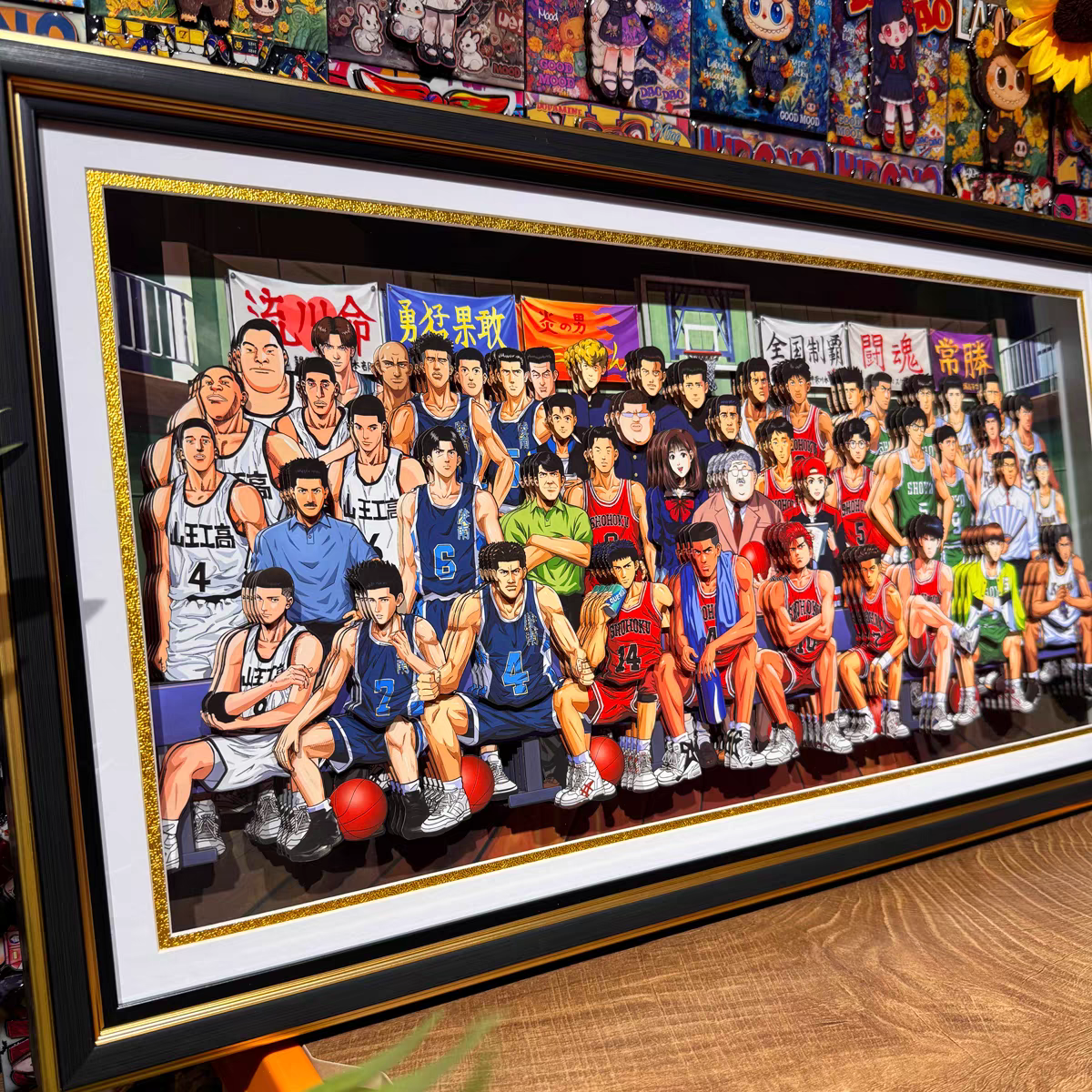 Slam Dunk 3D Stereoscopic Painting
