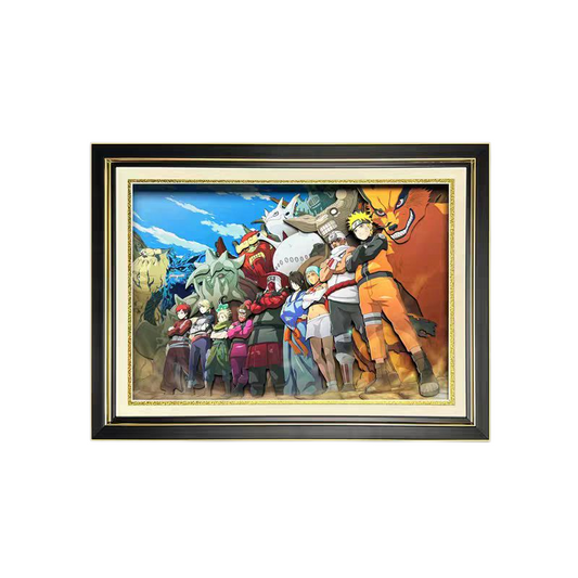 Naruto 3D Stereoscopic Painting