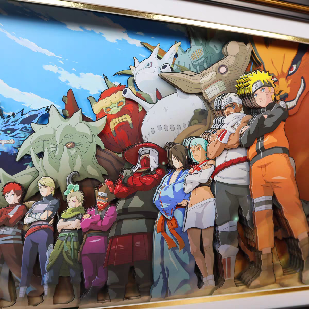 Naruto 3D Stereoscopic Painting