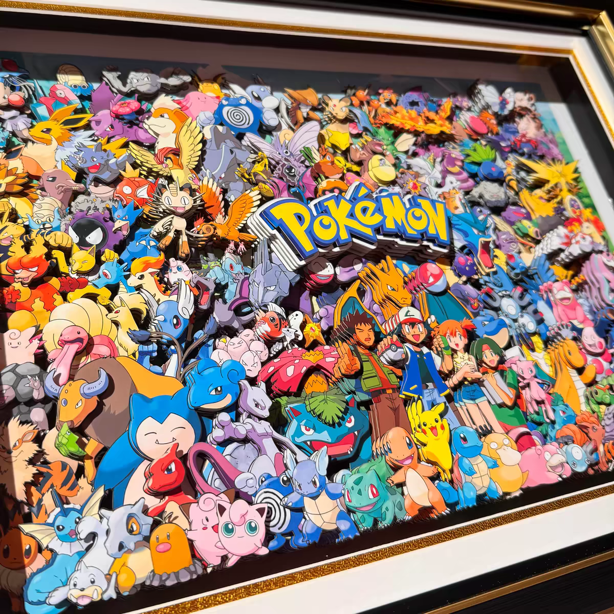 Pokemon 3D Stereoscopic Painting