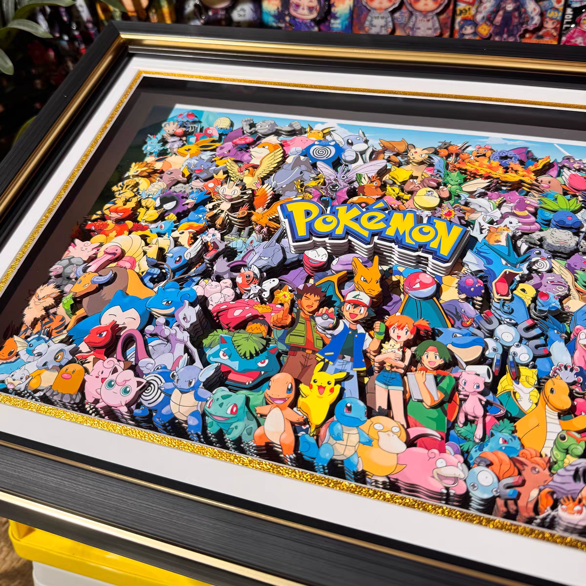 Pokemon 3D Stereoscopic Painting