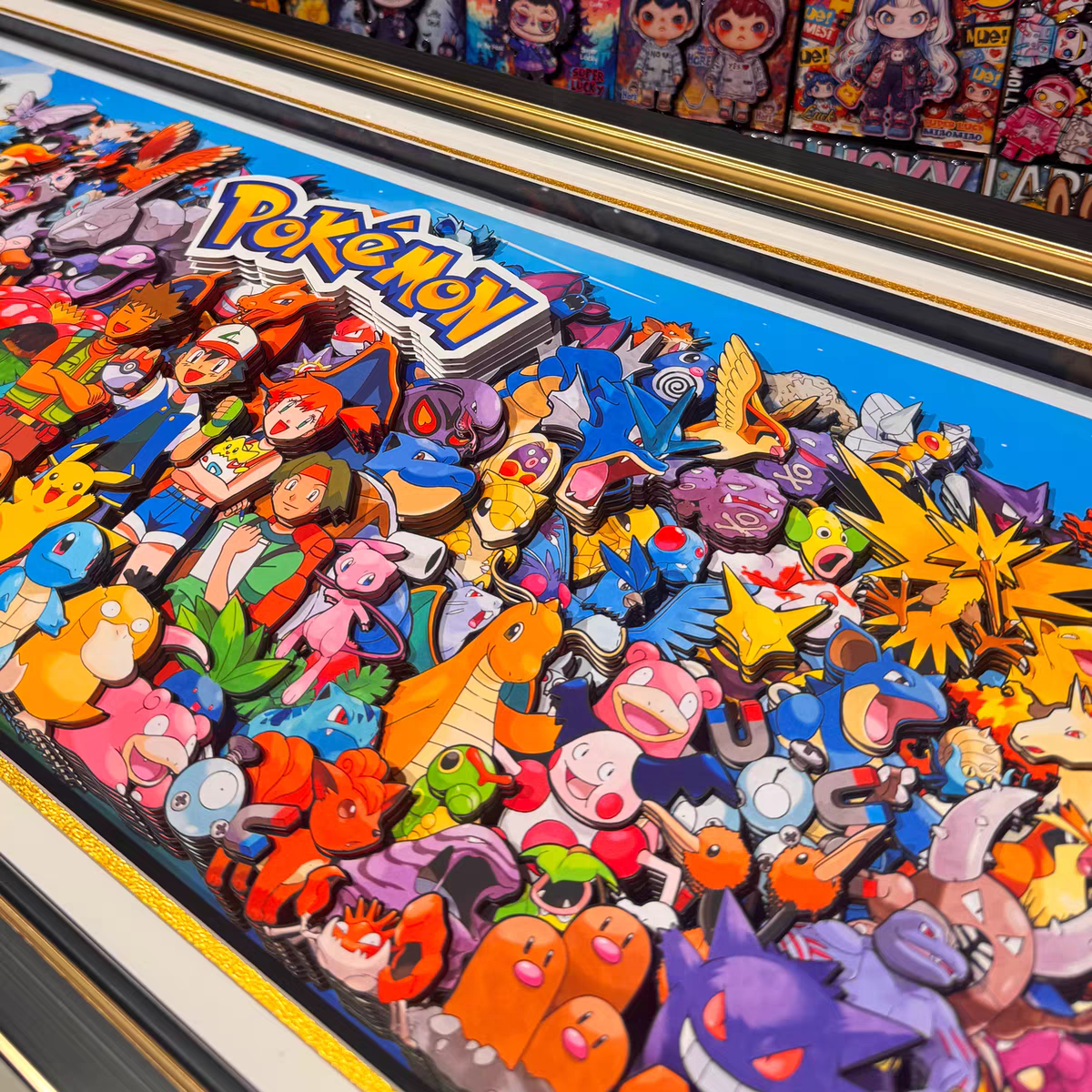 Pokemon 3D Stereoscopic Painting