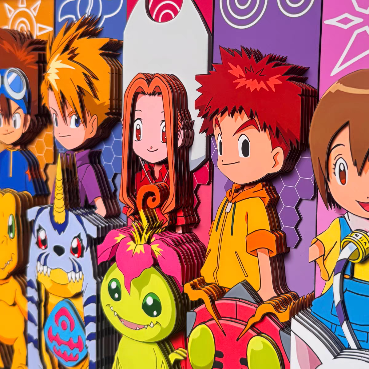 Digimon 3D Stereoscopic Painting