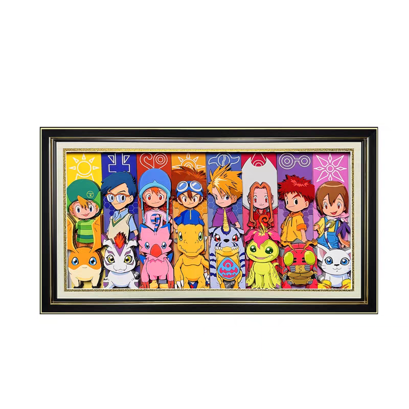 Digimon 3D Stereoscopic Painting