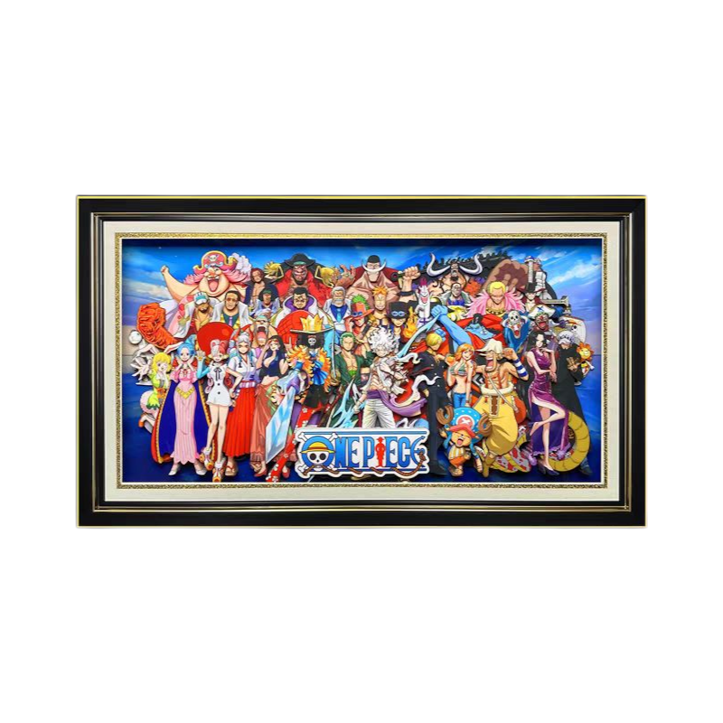 One Piece 3D Stereoscopic Painting